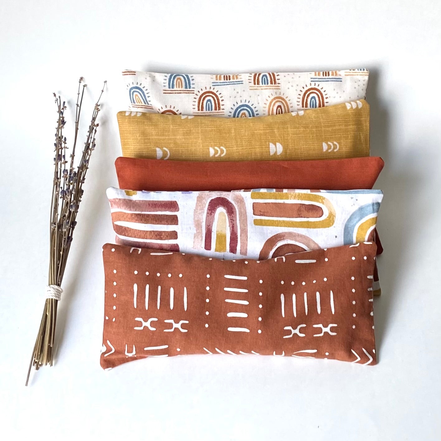 Organic Lavender and Flax Seed Eye Pillow - Earth and Sky Collection