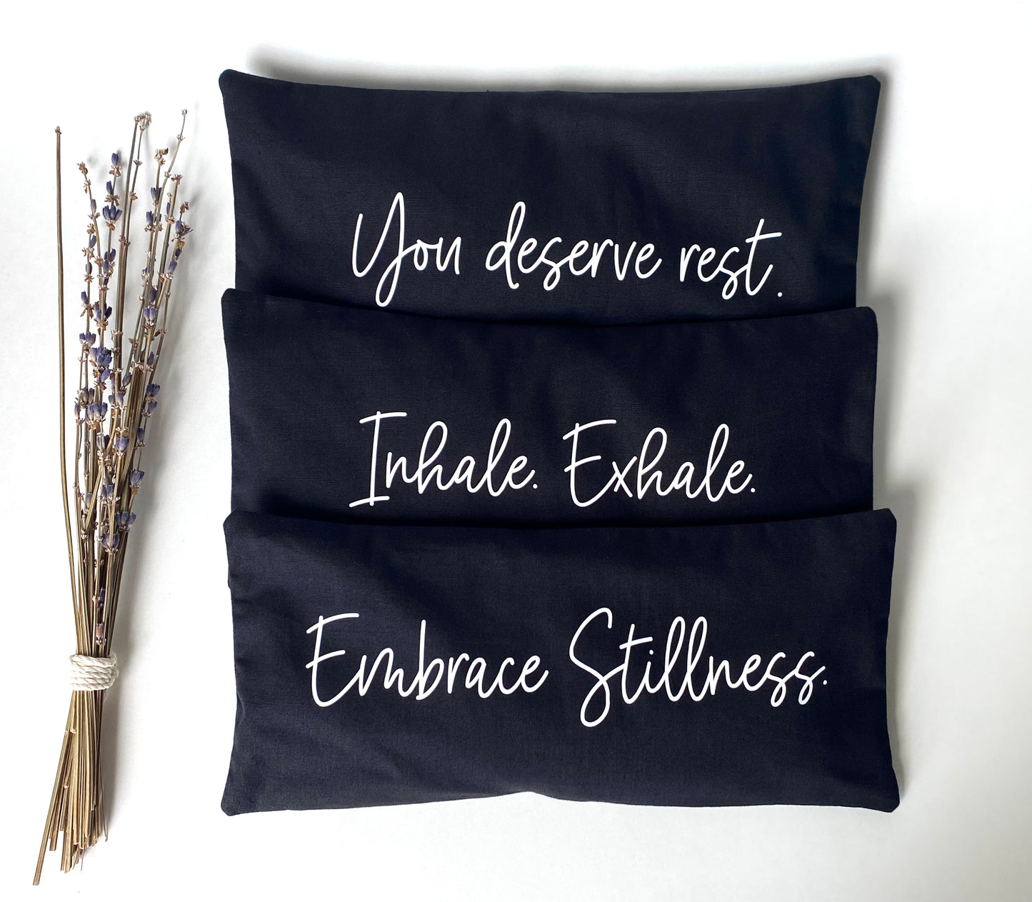 Organic Lavender and Flax Seed Eye Pillows - Peace Within Affirmations