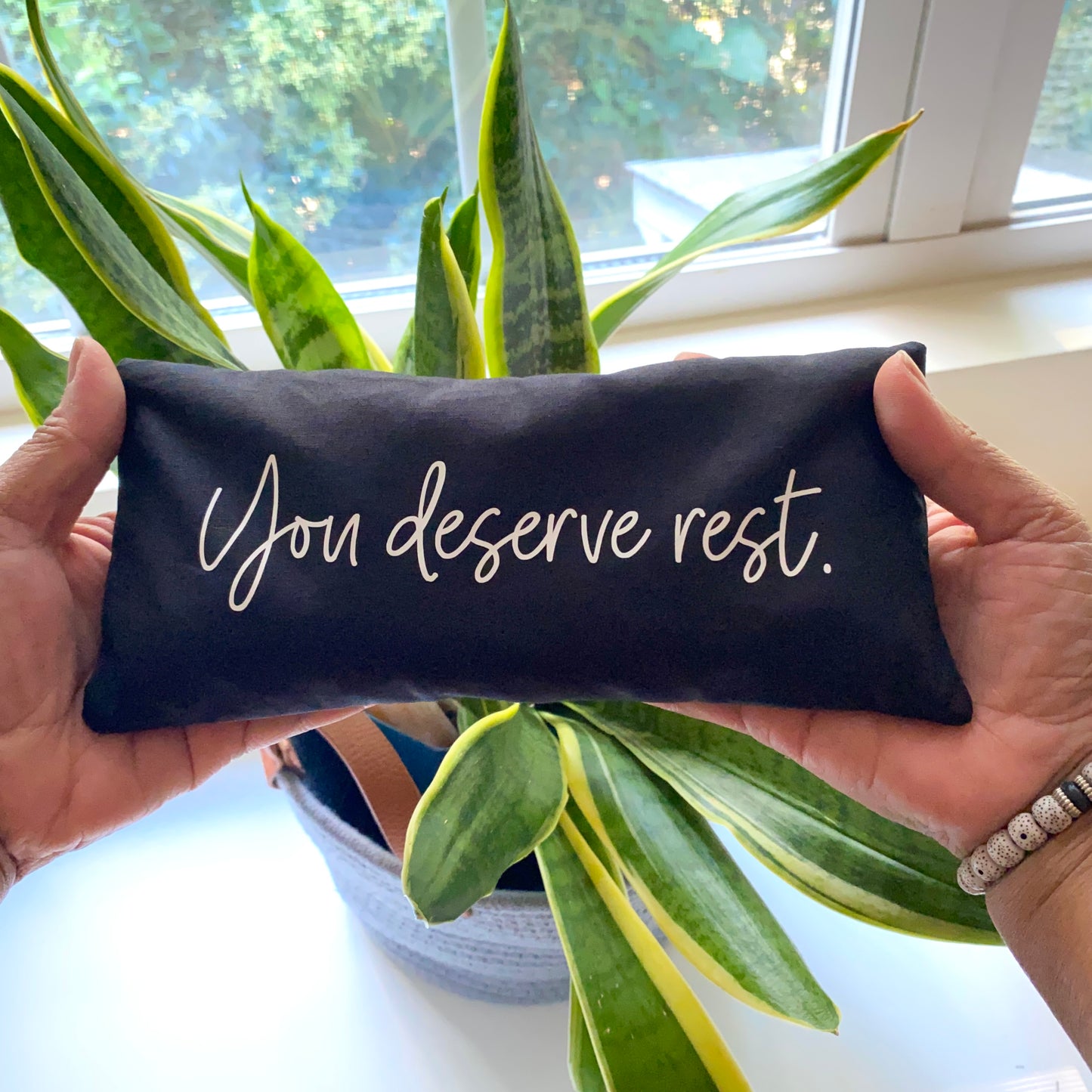 Organic Lavender and Flax Seed Eye Pillows - Peace Within Affirmations