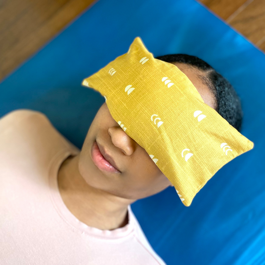 Organic Lavender and Flax Seed Eye Pillow - Earth and Sky Collection